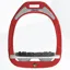 Flex-On Green Composite Ultra Grip Stirrups - Red/Grey/Grey/Grey