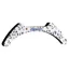 Flex-On Green Composite Stirrup Magnets - Cottage White/Blue