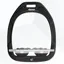 Flex-On Green Composite Ultra Grip Stirrups - Black/Grey/Black