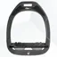 Flex-On Green Composite Ultra Grip Stirrups - Dark Grey/Black/Grey