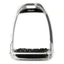 Flex-On Hunter Ultra Grip Stirrups - Silver/Black