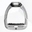 Flex-On Safe-On Ultra Grip Safety Stirrups - Silver Grey/Grey/Carbon