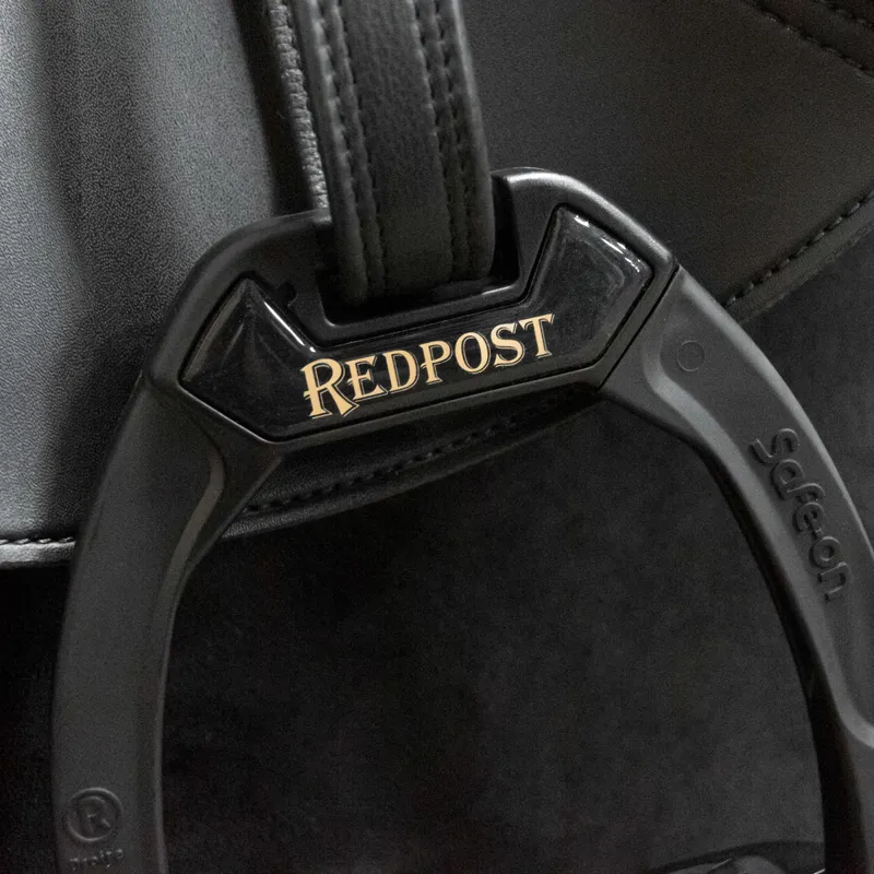 Flex-On Safe-On Stirrup Magnets - Redpost/Black/Gold-1