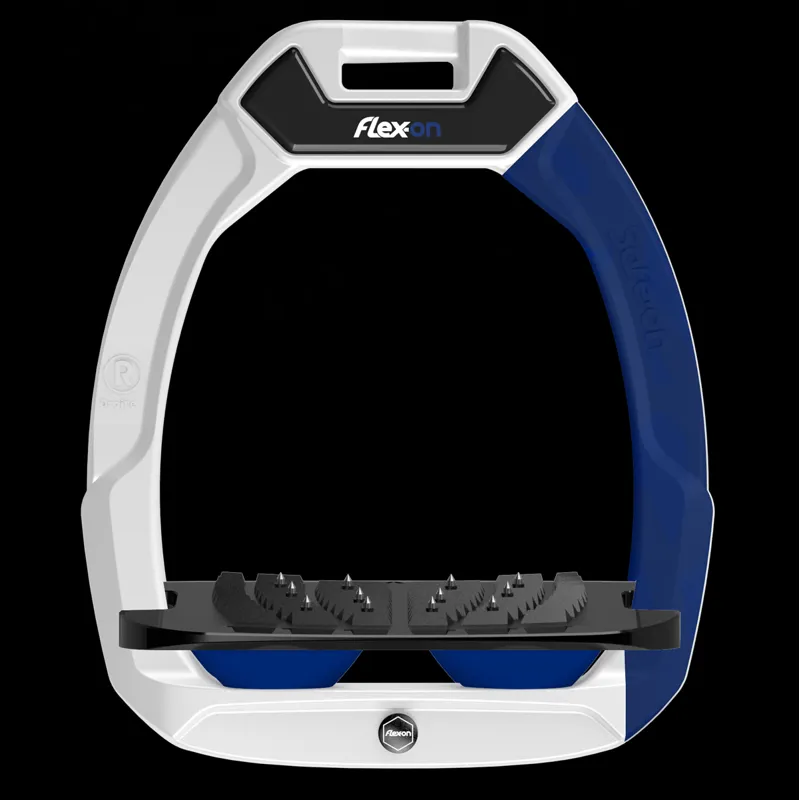 Flex-On Safe-On Stirrup Arms - Navy-2