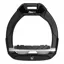 Flex-On Safe-On Junior Safety Stirrups - Black/Grey/Grey