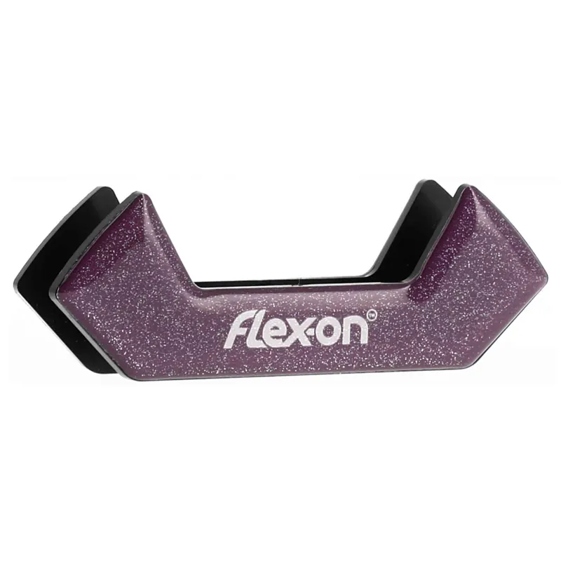 Flex-On Safe-On Stirrup Magnets - Plum Silver