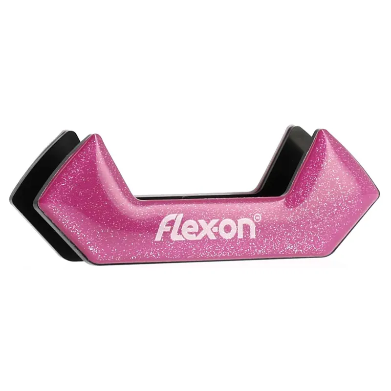 Flex-On Safe-On Stirrup Magnets - Rose Silver