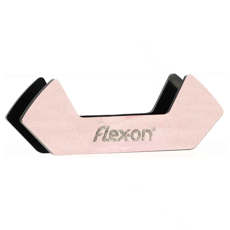 Flex-on Safe-on Silver-Range Stirrup Magnets - Light Pink Silver