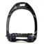 Flex-On Aluminium Ultra Grip Stirrup Irons - Black/Blue