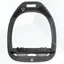 Flex-On Green Composite Ultra Grip Stirrups - Dark Grey/Black/Grey