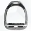 Flex-On Green Composite Ultra Grip Stirrups - Silver Grey/Grey/Black