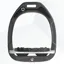 Flex-On Green Composite Ultra Grip Stirrups - Dark Grey/Grey/Black
