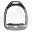 Flex-On Green Composite Ultra Grip Stirrups - Silver Grey/Grey/Grey