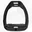 Flex-On Safe-On Grip Safety Stirrups - Black/Black/Black