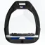 Flex-On Safe-On Grip Safety Stirrups - Black/Grey/Navy