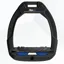 Flex-On Safe-On Ultra Grip Safety Stirrups - Black/Black/Dark Blue