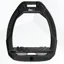 Flex-On Safe-On Ultra Grip Safety Stirrups - Black/Black/Grey