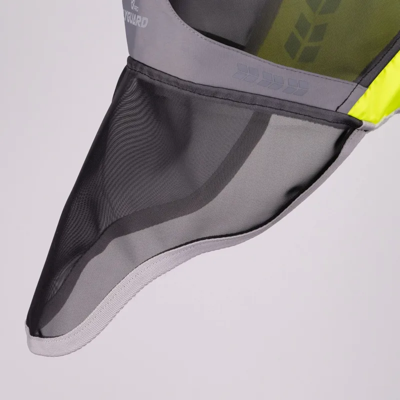 Shires FlyGuard Pro Hi-Viz Fine Mesh Fly Mask with Ears/Nose - Yellow-2