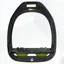 Flex-On Green Composite Ultra Grip Stirrups - Black/Black/Green