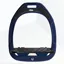 Flex-On Green Composite Grip Stirrups - Navy/Black/Navy