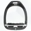 Flex-On Green Composite Ultra Grip Stirrups - Dark Grey/Grey/Black