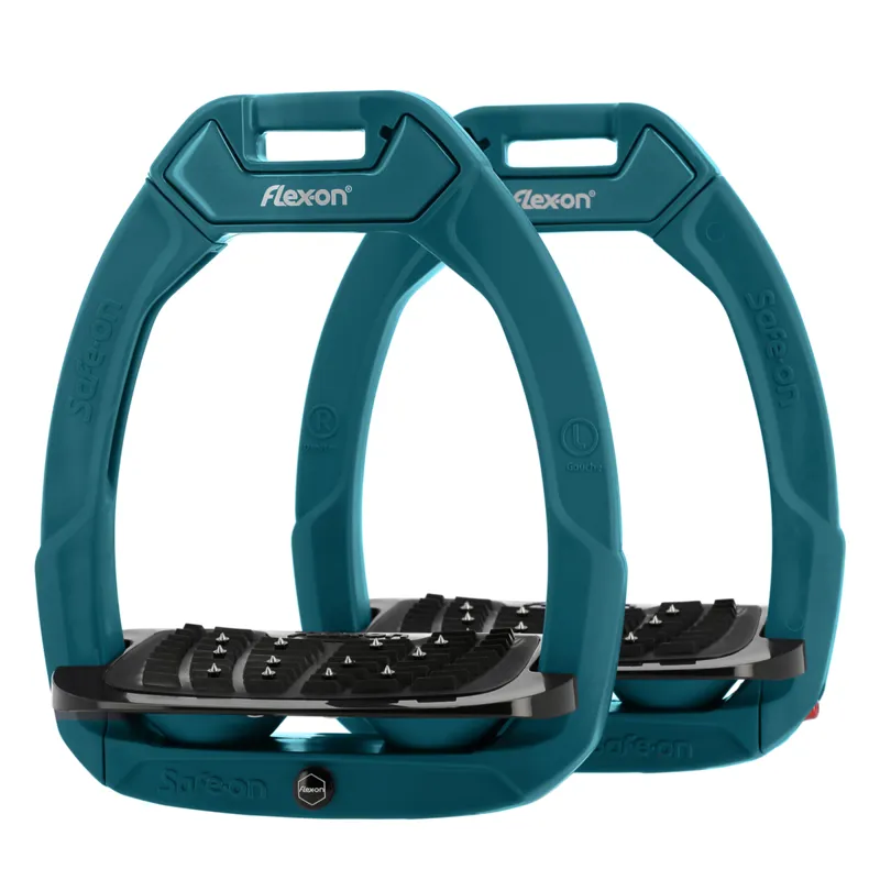 Flex-On Safe-On Limited Edition Ultra Grip Safety Stirrups - Jungle