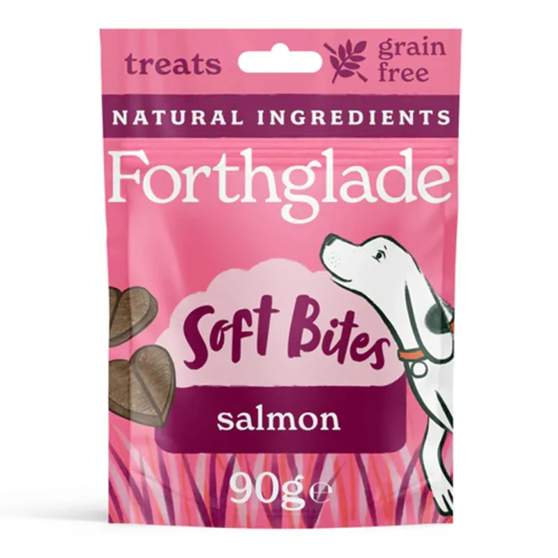 Forthglade Natural Soft Bite Dog Treats - Salmon