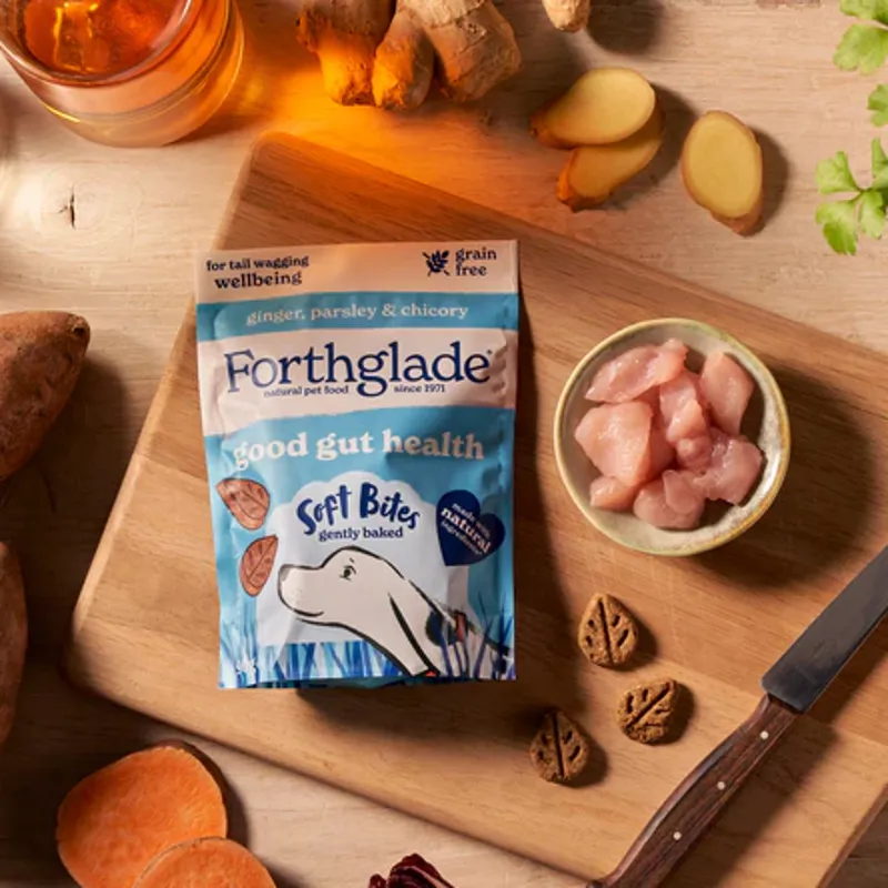 Forthglade Digestive Health Natural Soft Bite Dog Treats - Parsley-2