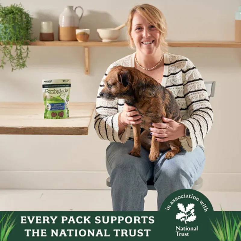 Forthglade National Trust Natural Soft Bite Dog Treats - Salmon-5