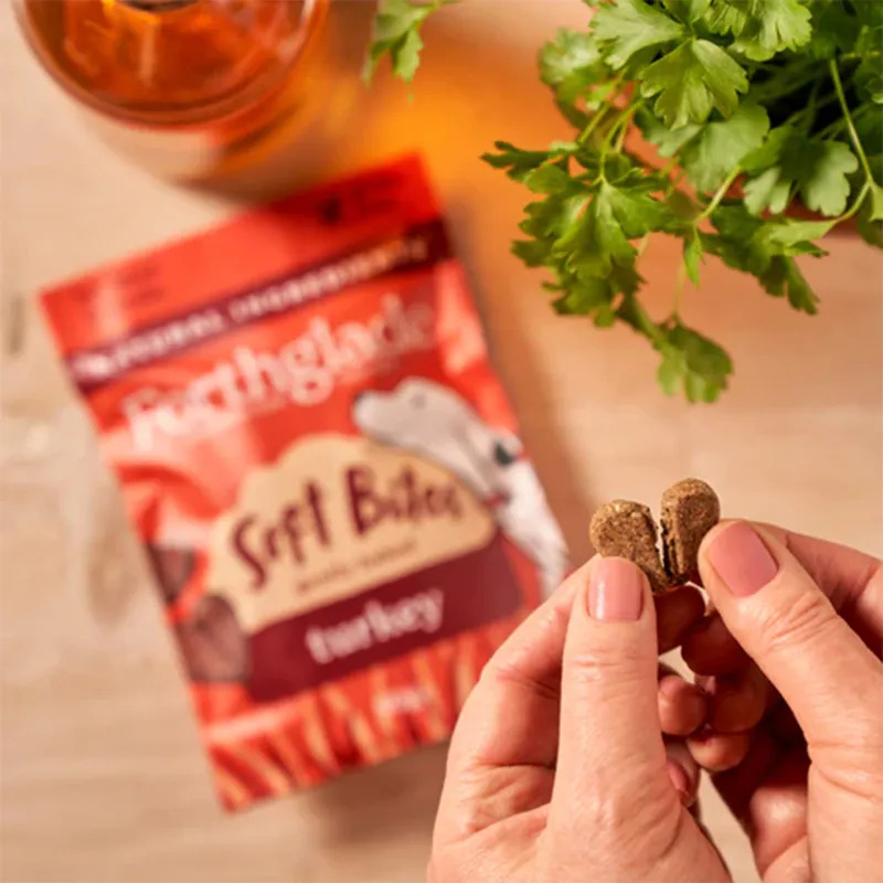 Forthglade Natural Soft Bite Dog Treats - Turkey-2