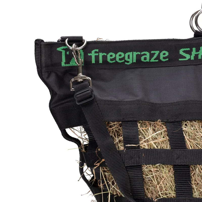 FreeGraze Deluxe Web Hay Bag - Black-2