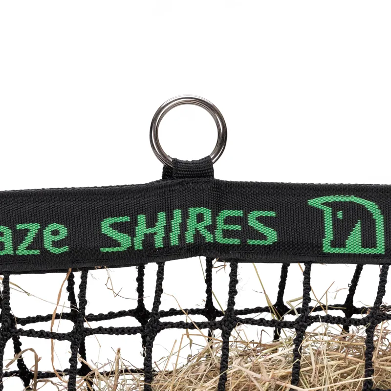 FreeGraze Deluxe Hay Net - Black-5