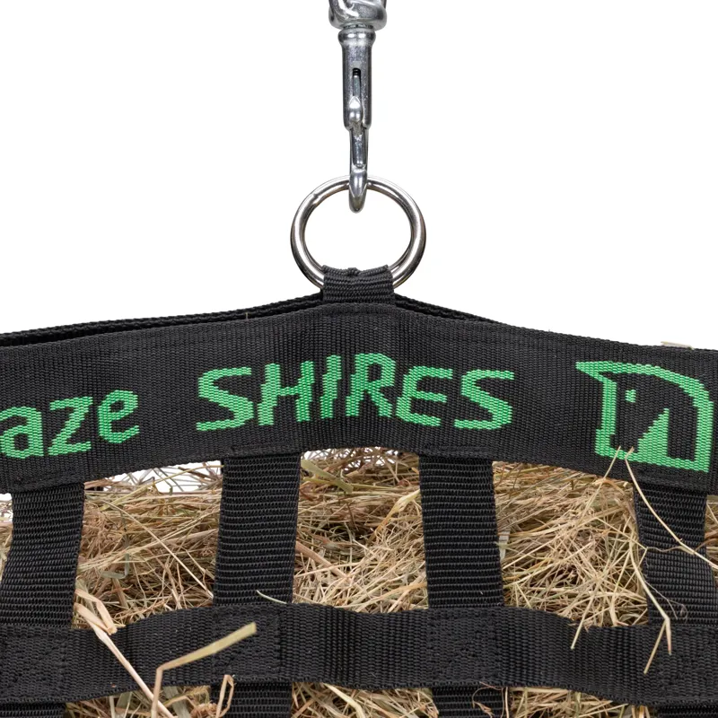 FreeGraze Slow Feed Web Hay Bag - Black-1