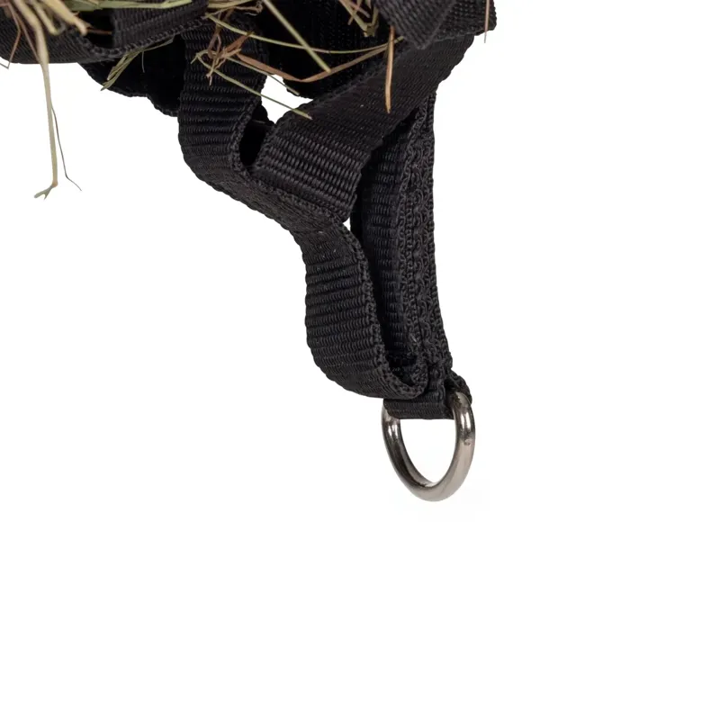FreeGraze Slow Feed Web Hay Bag - Black-7