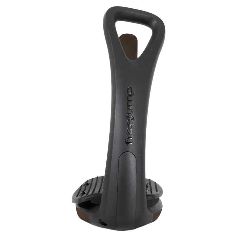 Freejump SoftUp Pro Stirrups - Black/Choco-4