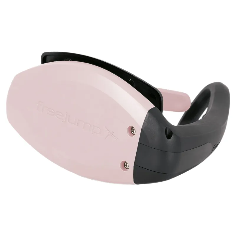 Freejump SoftUp Pro Stirrups - Black/Powder Pink-5