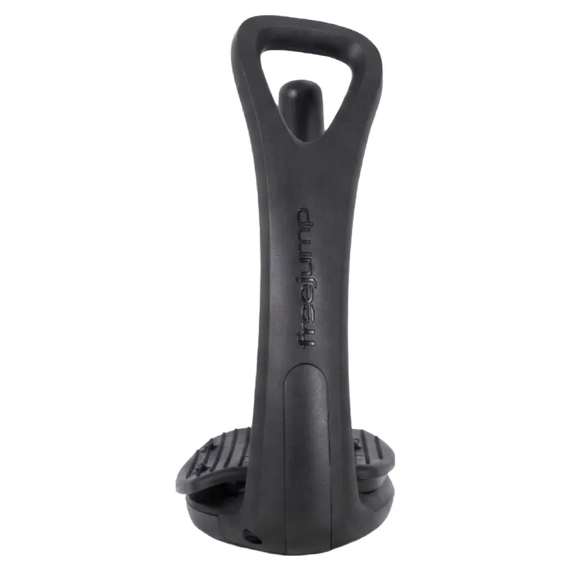 Freejump SoftUp Pro Stirrups - Black/Black-7