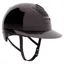 Freejump Voronoi Wide Peak Riding Hat - Black Gloss