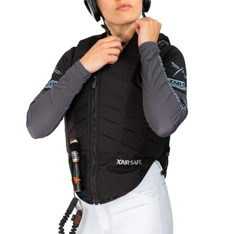 Freejump XAir Safe Hybrid Junior Airbag Body Protector - Black-1