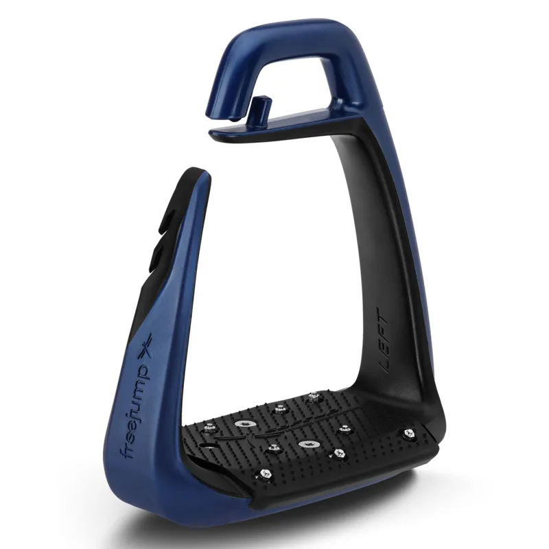 Freejump SoftUp Classic+ Stirrups - Pearl Navy/Black