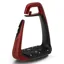Freejump SoftUp Classic+ Stirrups - Pearl Red/Black