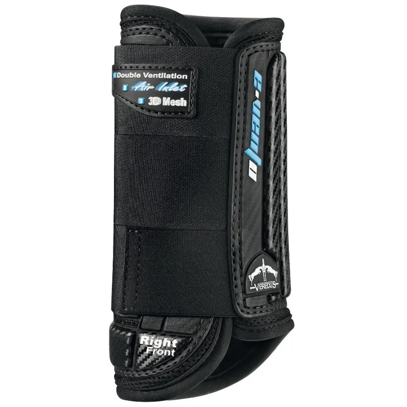 Veredus E-Vento Cross Country Front Boots - Black