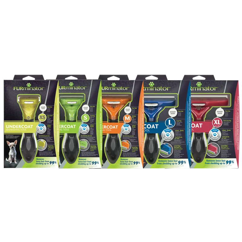 FURminator Deshedding Tool for Short-Haired Dogs