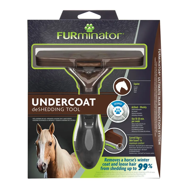 FURminator Equine Undercoat Deshedding Tool