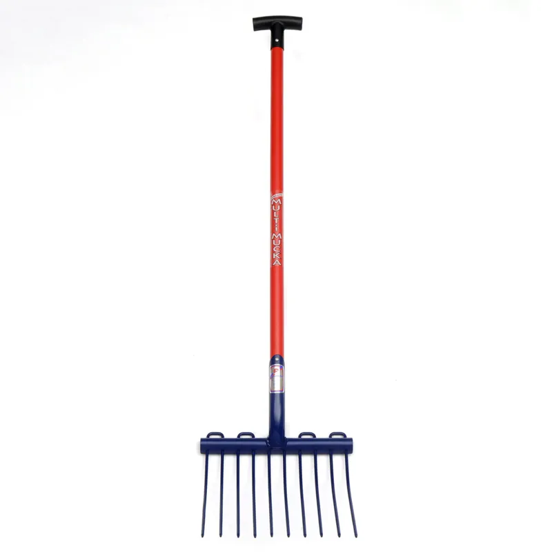 Fynalite Multi Mucka T-Handle Stable Fork - Red