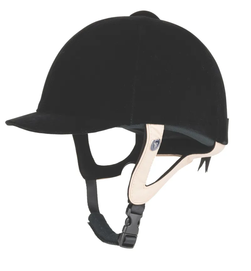 Gatehouse Jeunesse Velvet Riding Hat - Black