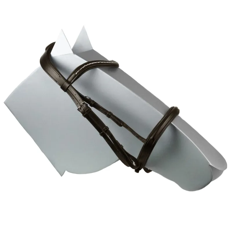 GFS Simplicity Anatomical Bridle - Brown-1