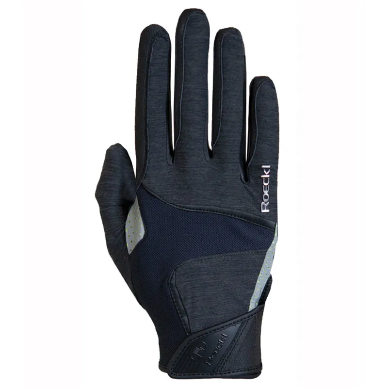 Roeckl Mendon Riding Gloves - Anthracite Melange
