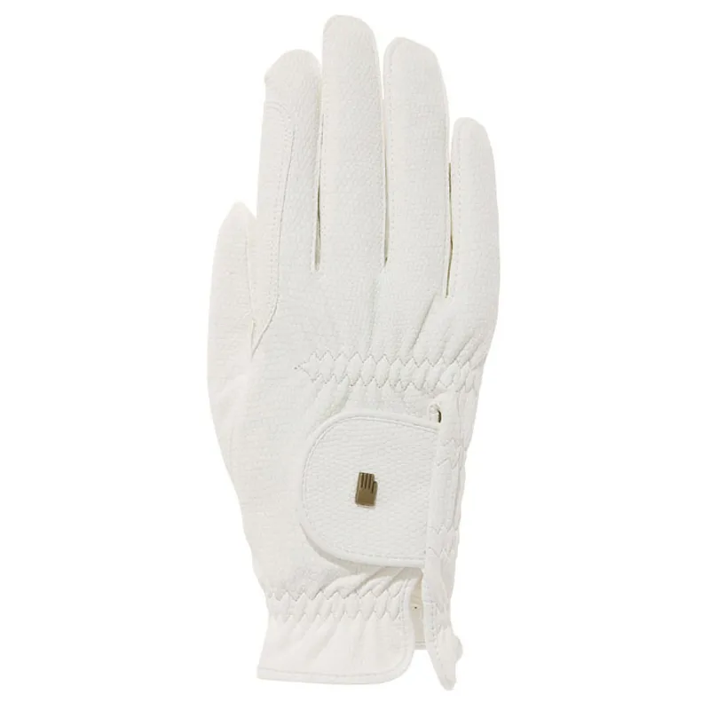 Roeckl Chester Roeck-Grip Childs Riding Gloves - White
