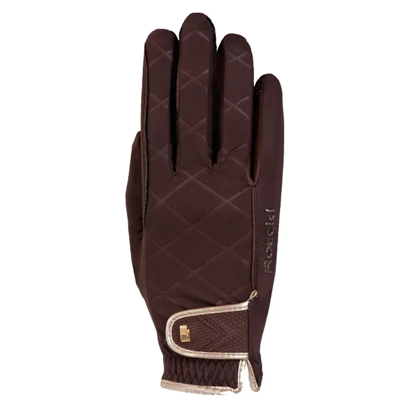 Roeckl Julia Adults Winter Riding Gloves Mocha